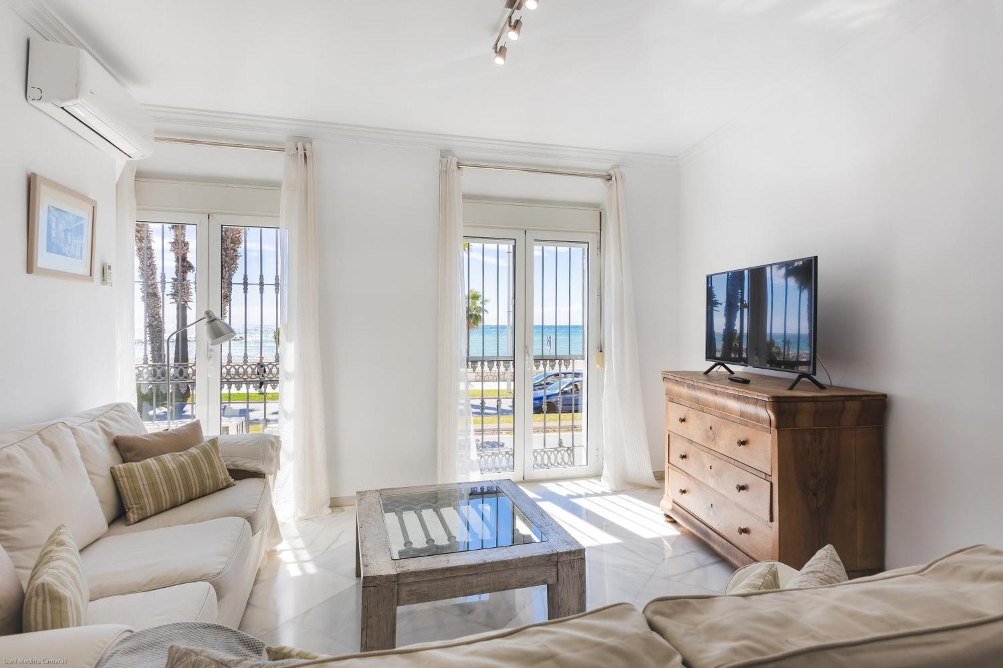 Apartamento Con Vistas Al Mar Малага Экстерьер фото